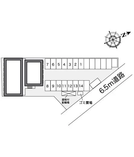 ★手数料０円★守山市浮気町　月極駐車場（LP）